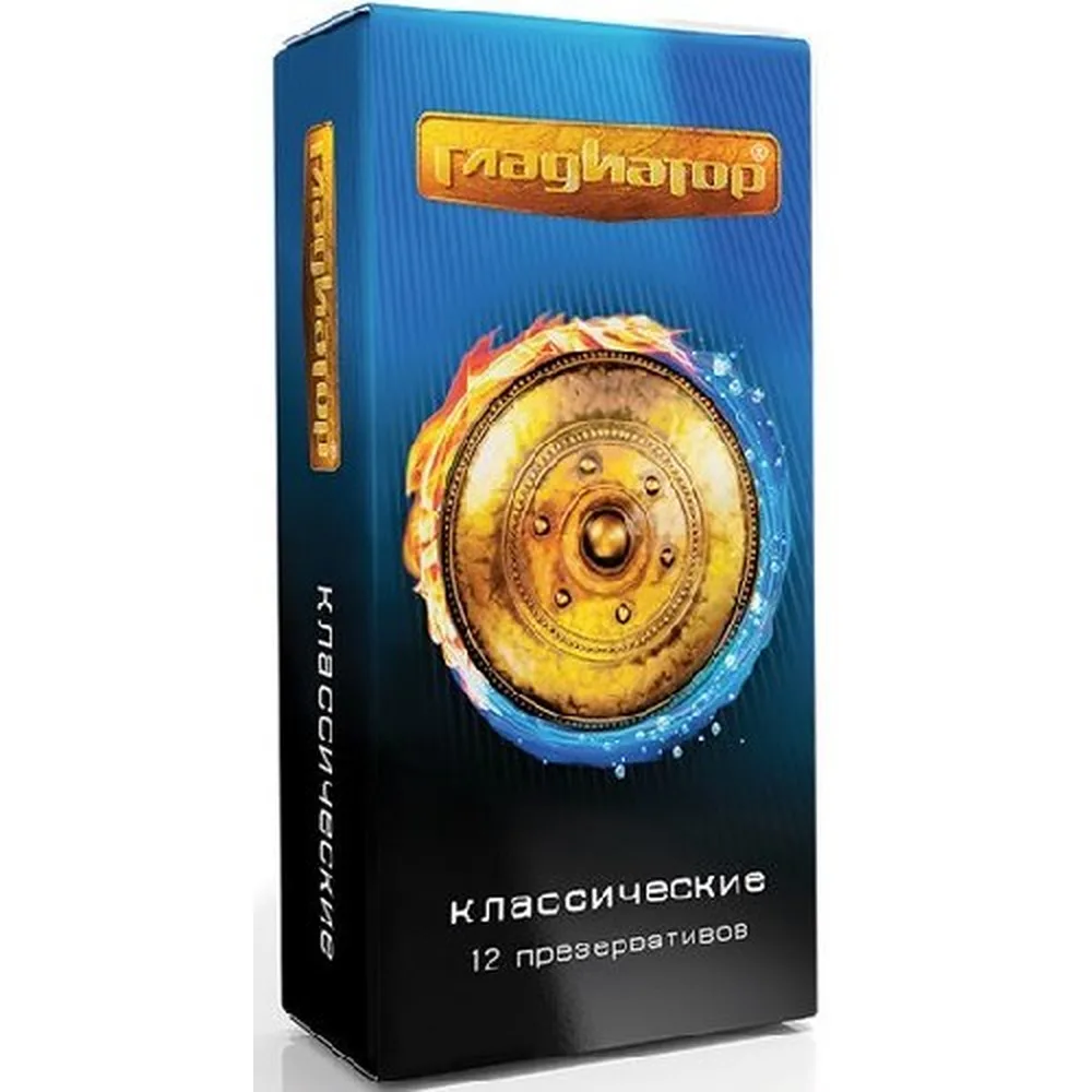 Gladiator condoms classic smooth 12 pcs.