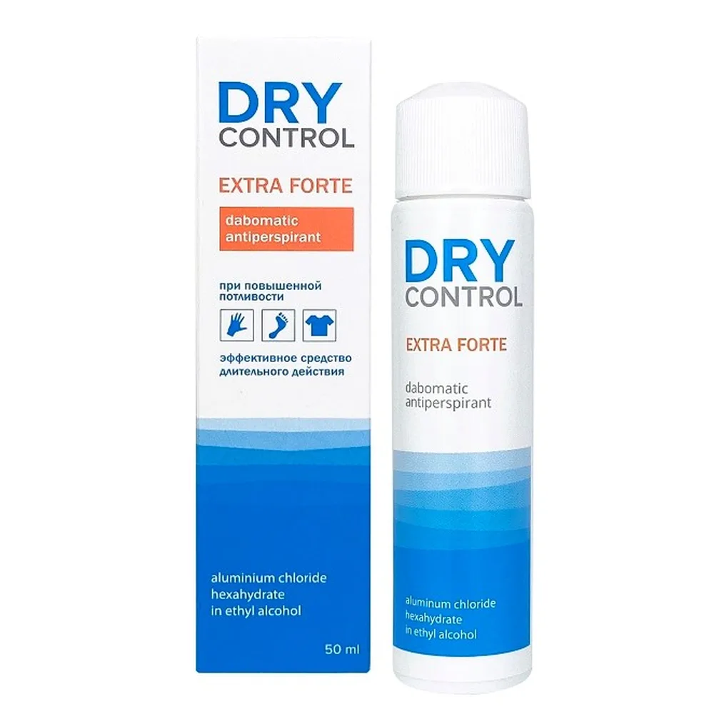 Drycontrol Extra Forte DABOMATIC Antiperspirant 50 ml