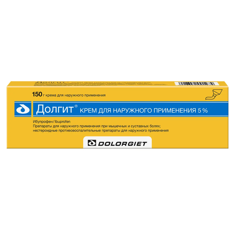Dolgit 5% Cream for External Use 150 g