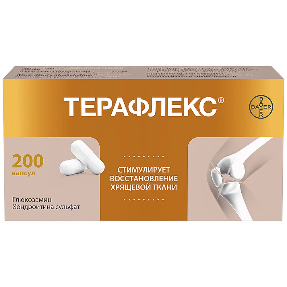 Teraflex 500 mg + 400 mg 200 capsules
