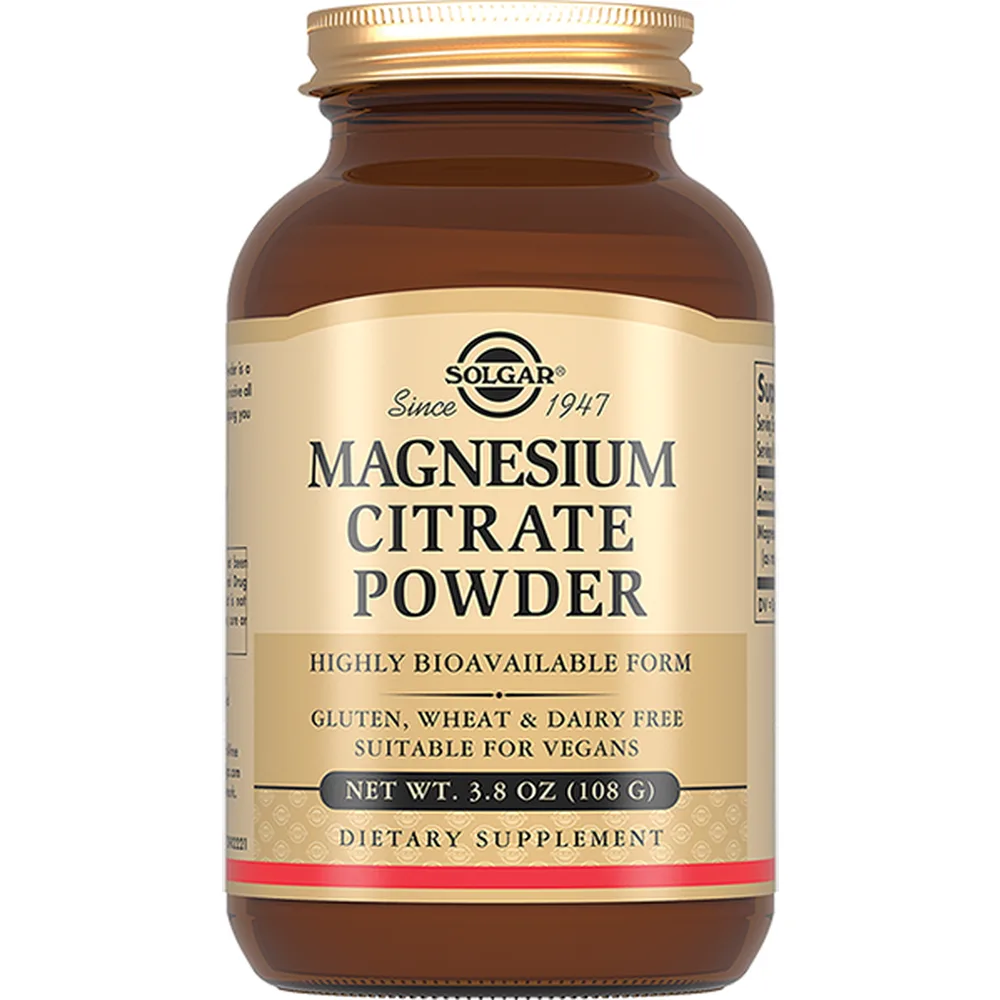 Solgar magnesium citrate 108 g powder