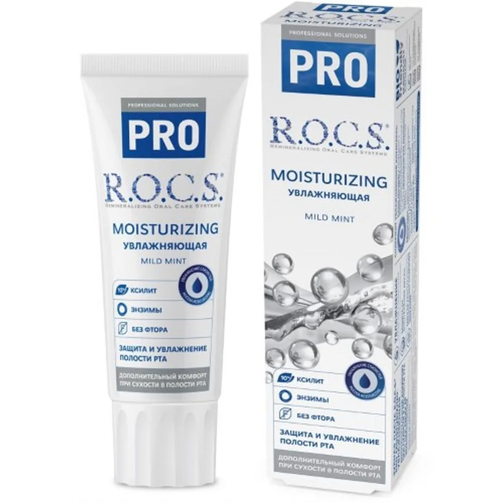 Rocs Pro Moisturizing Toothpaste 74 g