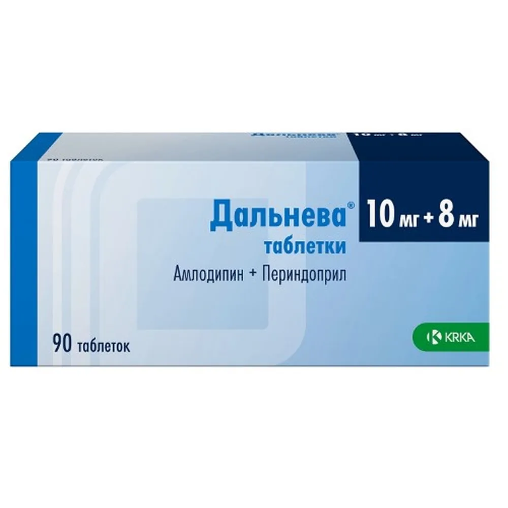 Dalneva 10 mg + 8 mg 90 tablets