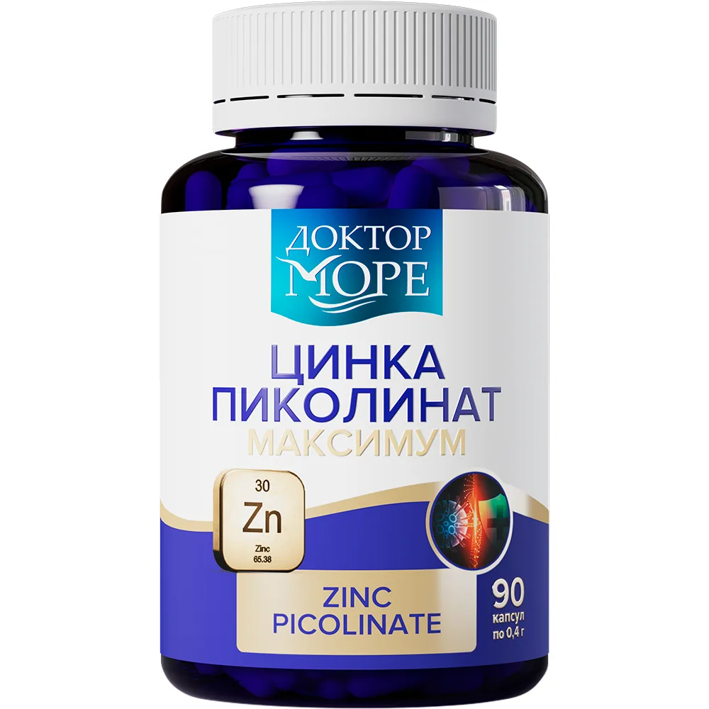 Doctor More Zinc Picolinate Maximum 90 Capsules 400 mg