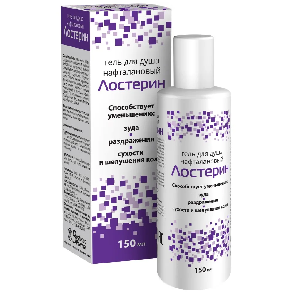 Losterin Naftalan Gel for Shower 150 ml