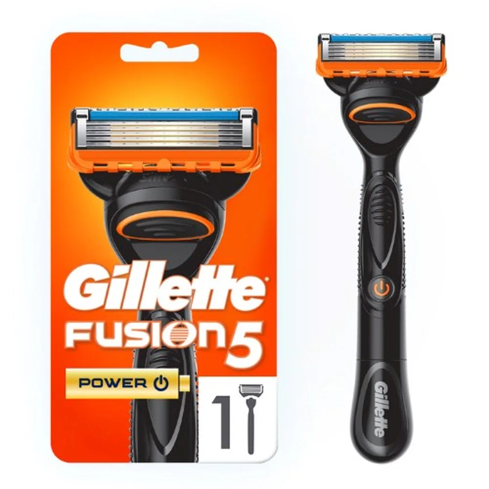 Gillette Fusion Power Razor + Cartridge 1 pc. + Battery
