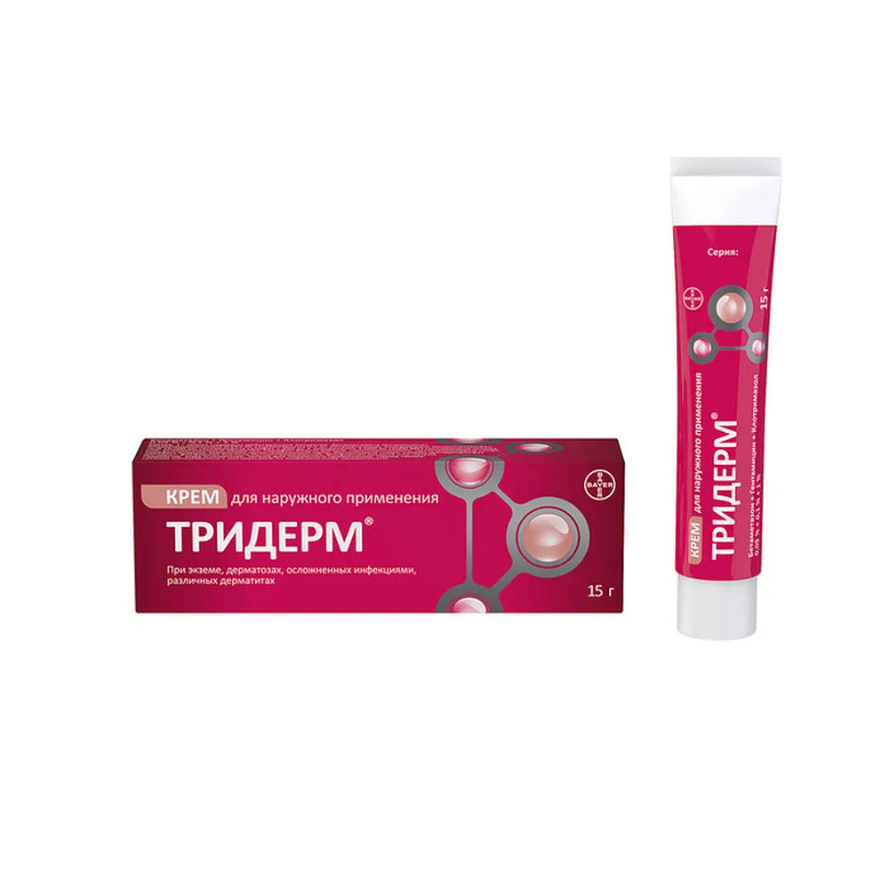 Triderm cream for external use 15 g