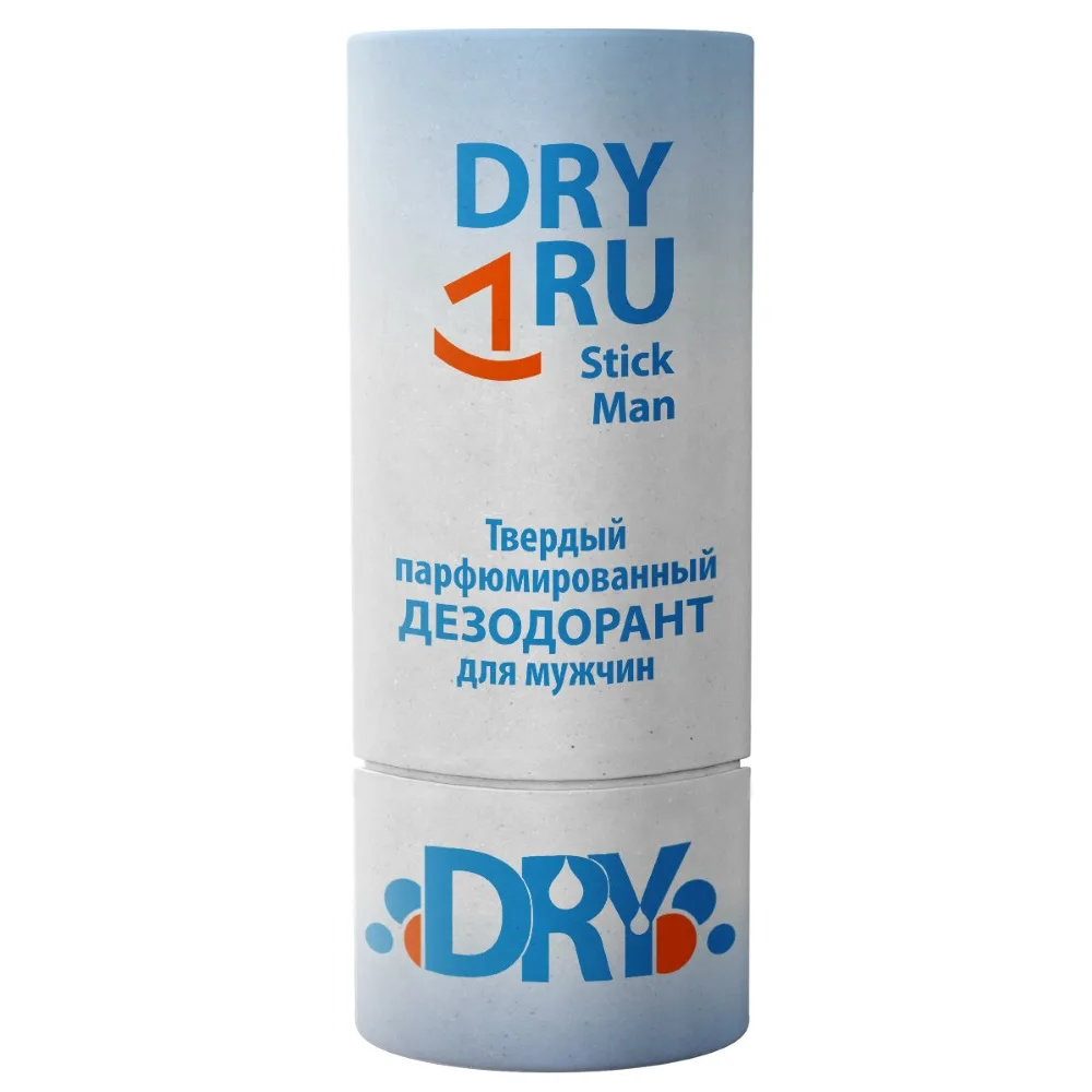 Dry ru stick man deodorant solid perfumed for men 55 ml