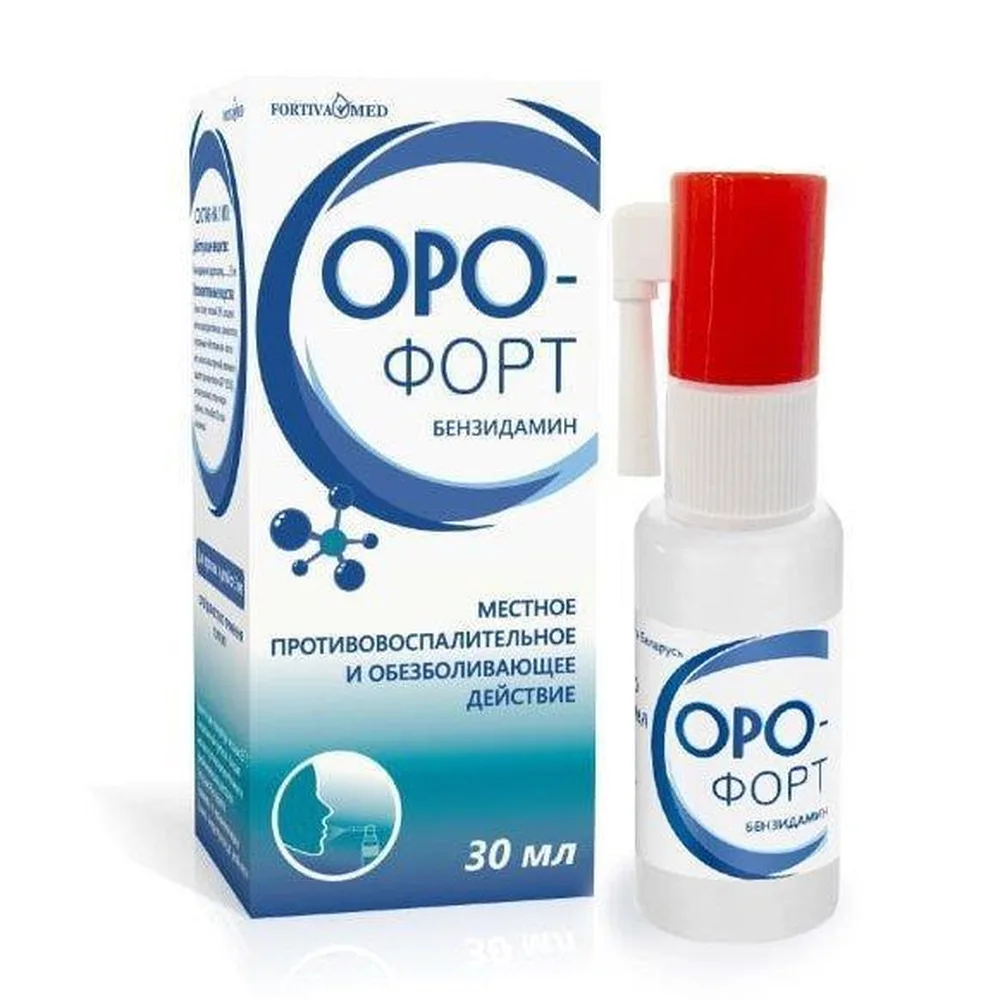 Oro-fort 1.5 mg/ml spray for local use 30 ml