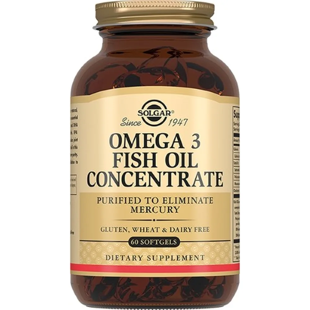 Solgar Omega-3 Fish Oil Concentrate 60 Capsules