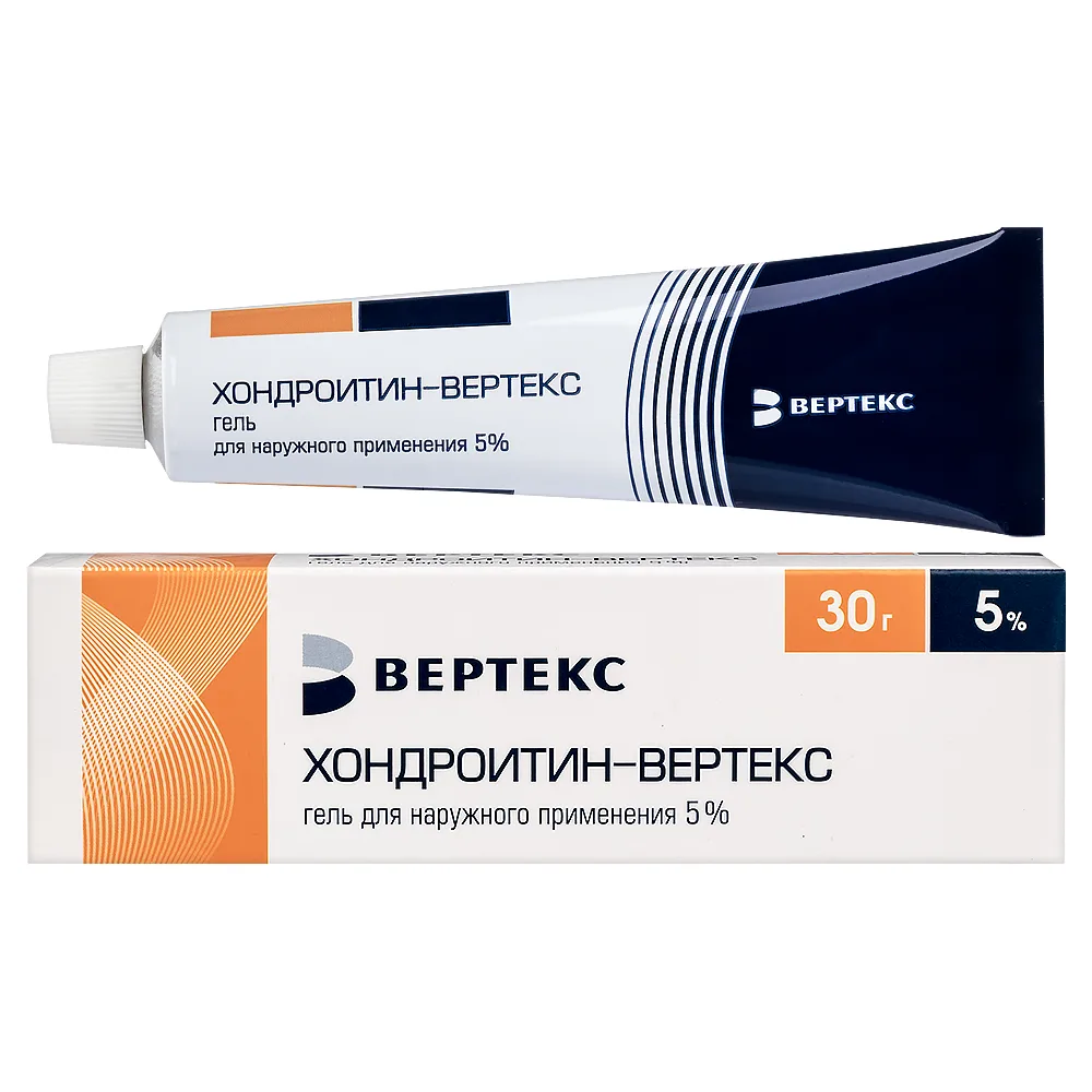 Chondroitin-Vertex 5% gel for external use 30 g