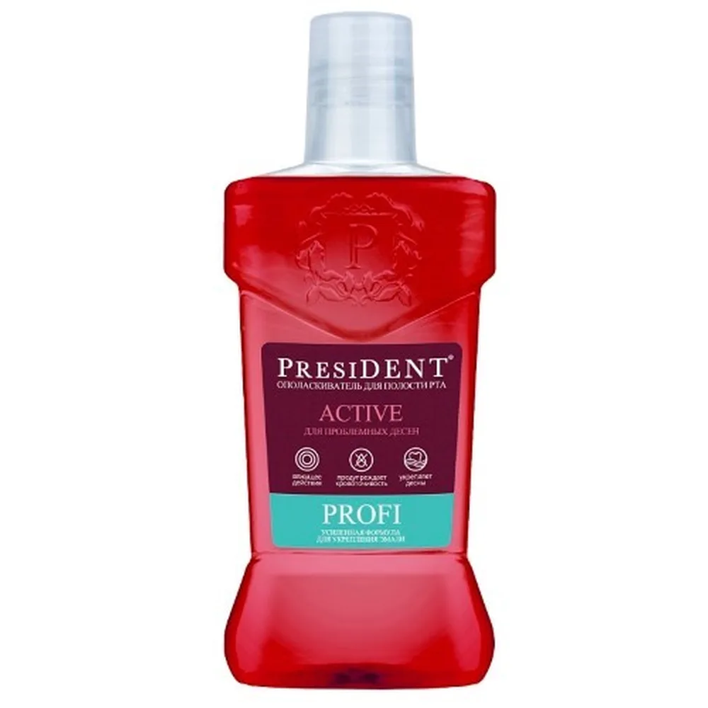 President Profi Mouthwash Active 250 ml