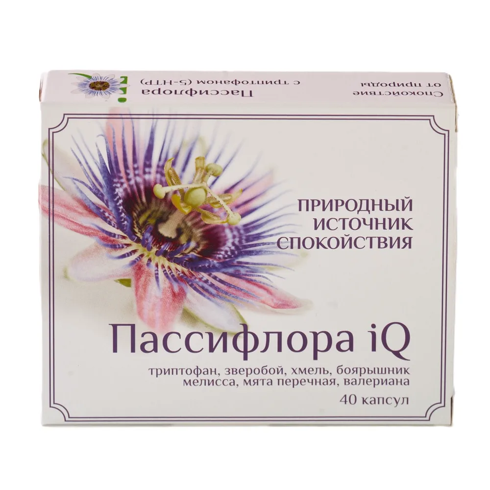 Passiflora iq 40 capsules 320 mg