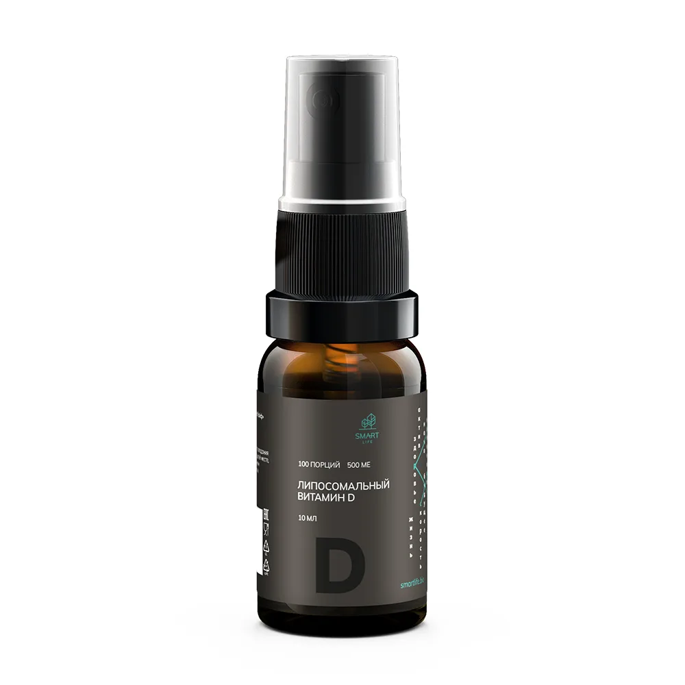 Smartlife Liposomal Vitamin D 10 ml Bottle with Dispenser