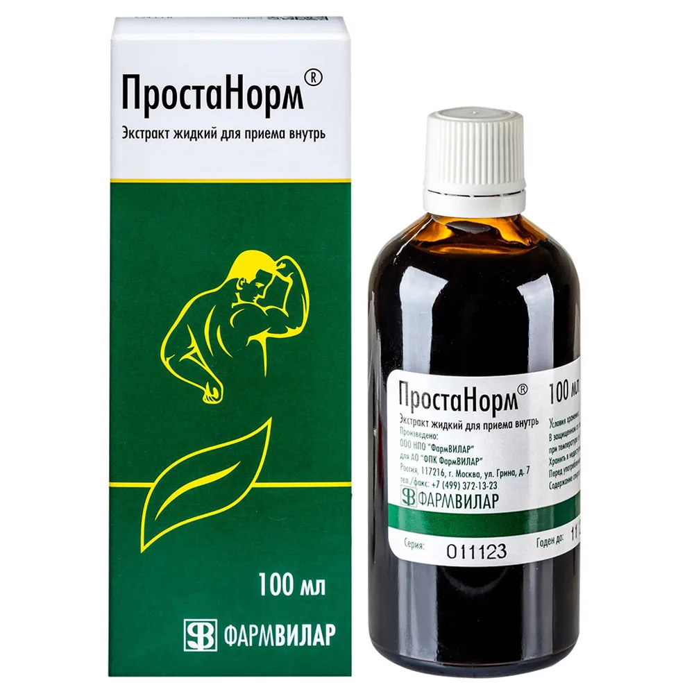 Prostanorm dropper bottle liquid extract for oral use 100 ml