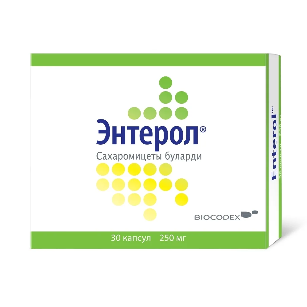 Enterol 250 mg 30 capsules blister