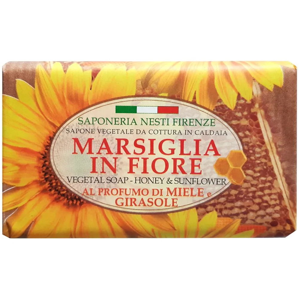 Nesti Dante Marsiglia In Fiore Honey and Sunflower Soap 125 g