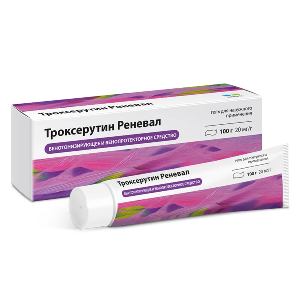 Troxerutin Renewal 20 mg/g gel for external use 100 g