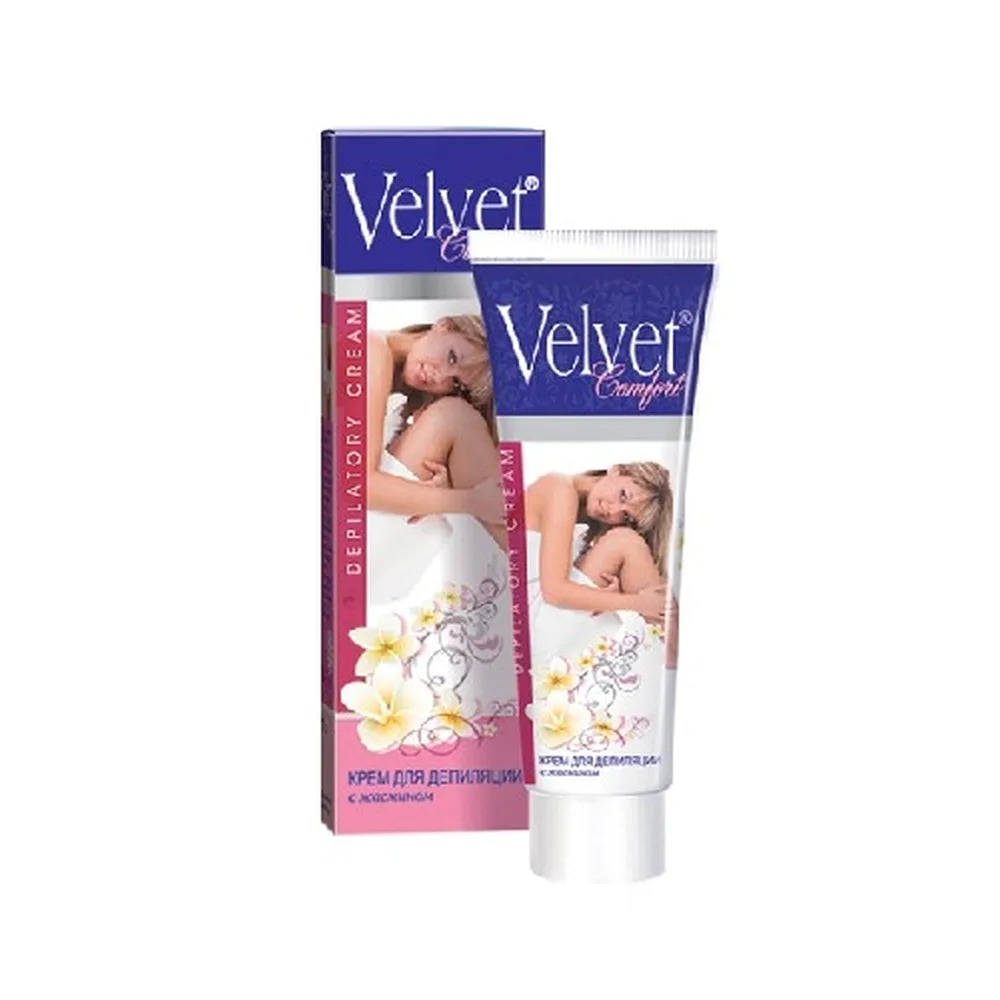 Velvet cream for depilation with jasmine 100 ml
