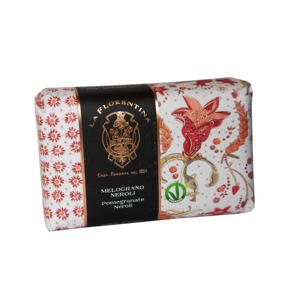 La Florentina Toilet Soap Solid Pomegranate and Neroli Flower 275 g