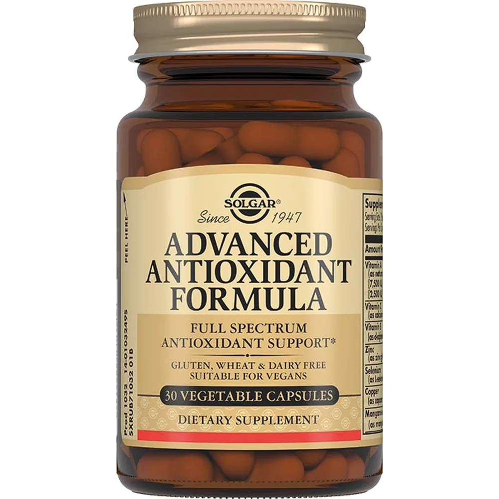 Solgar Antioxidant Formula 30 Capsules 868 mg