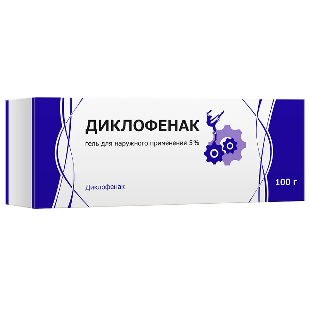 Diclofenac 5% Gel for External Use 100 g
