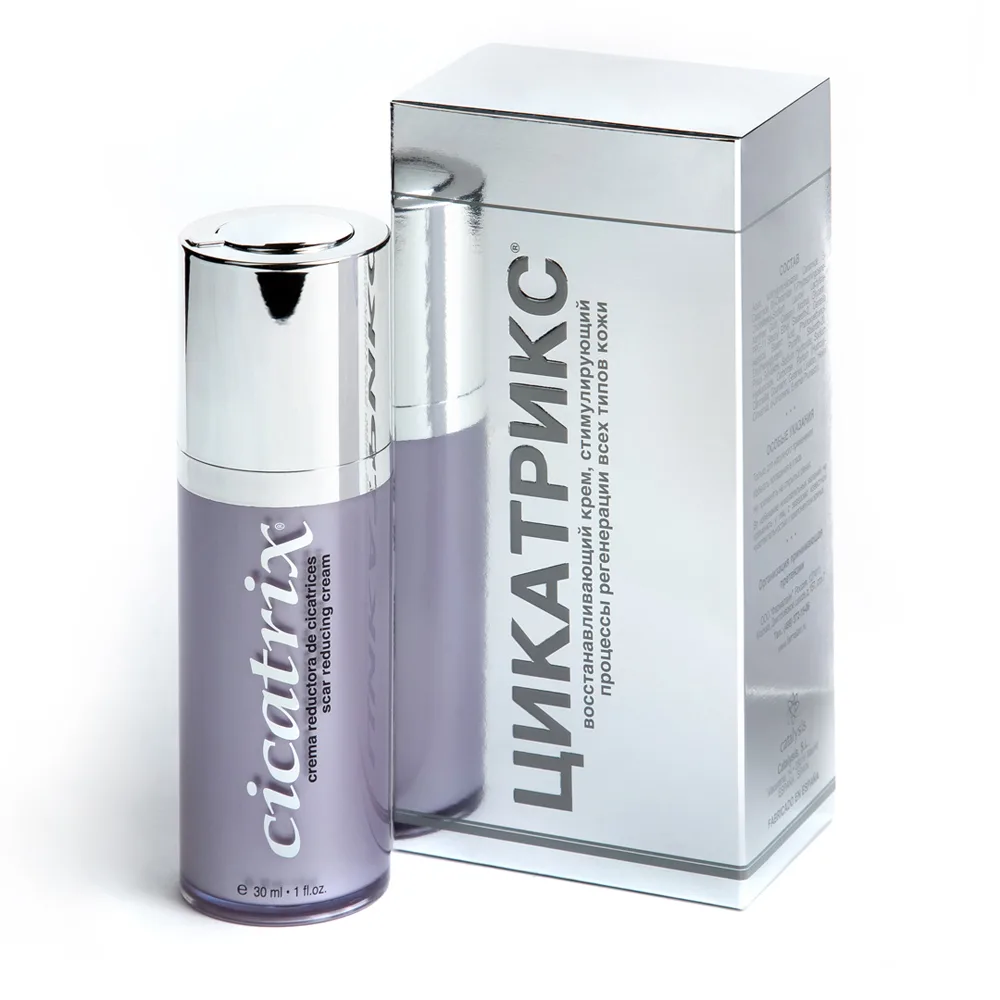 Cicatrix Smoothing Cream for Prevention and Improvement of Cosmetic Skin Defects 30 ml