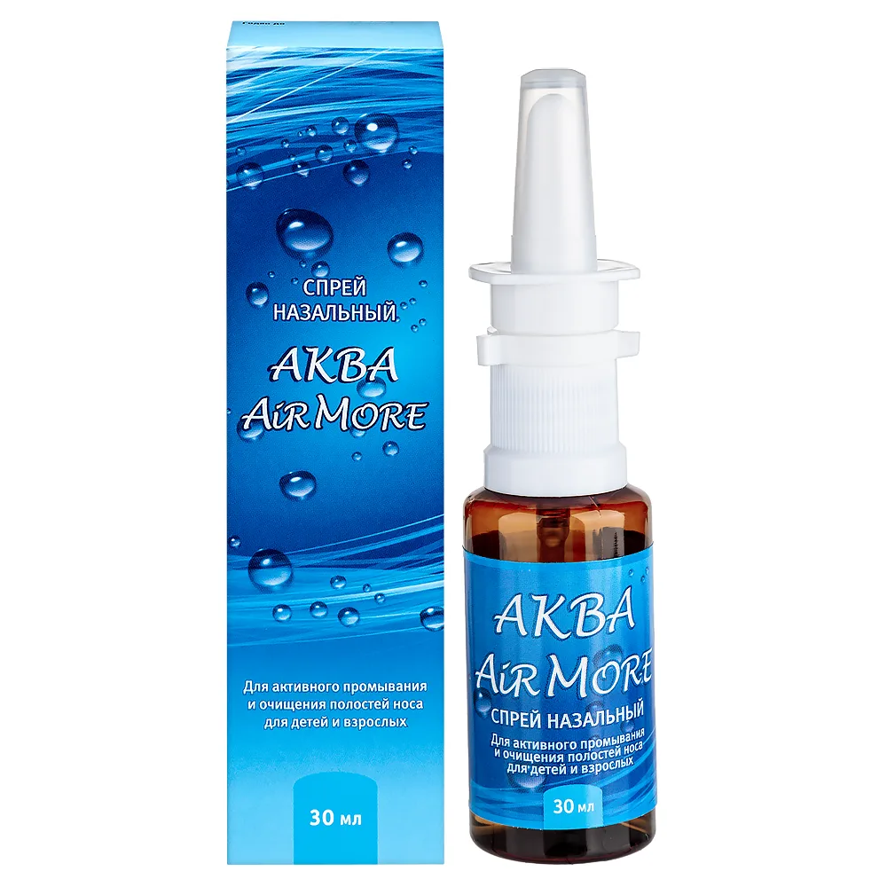 Aqua More Air Nasal Spray 30 ml Bottle