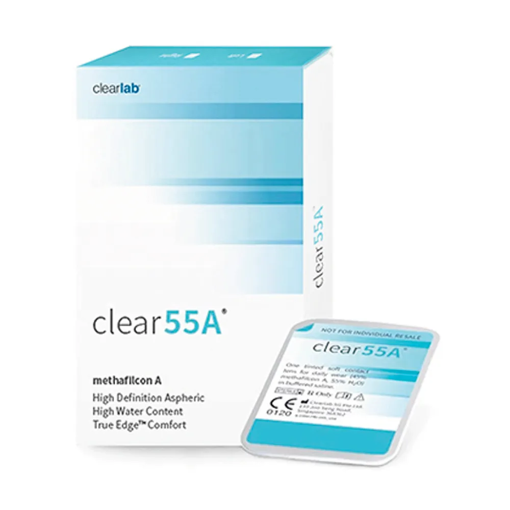 Clear55a contact lenses planned replacement 8.7/14.5 /-3.25/ 6 pcs.