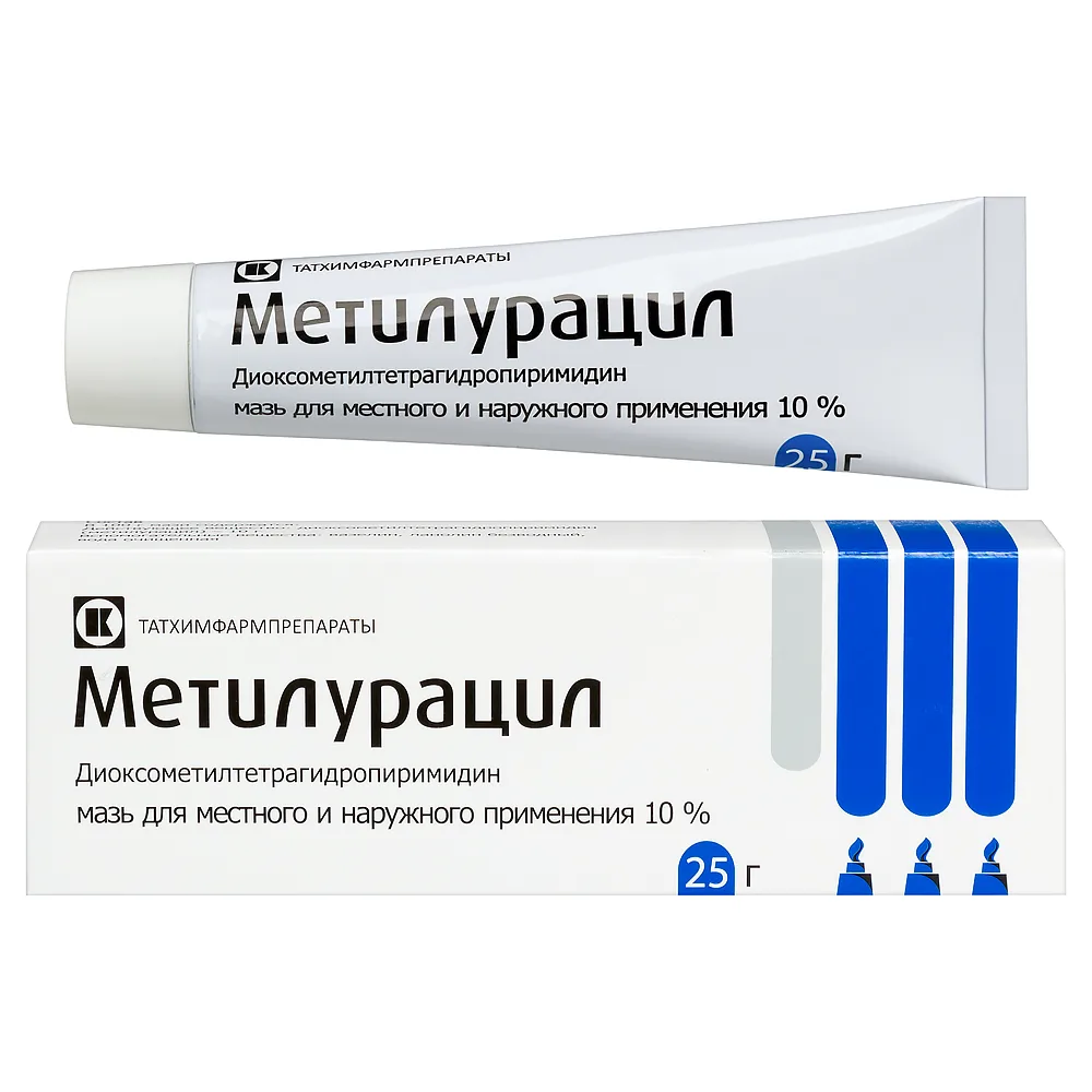 Methyluracil 10% ointment 25 g