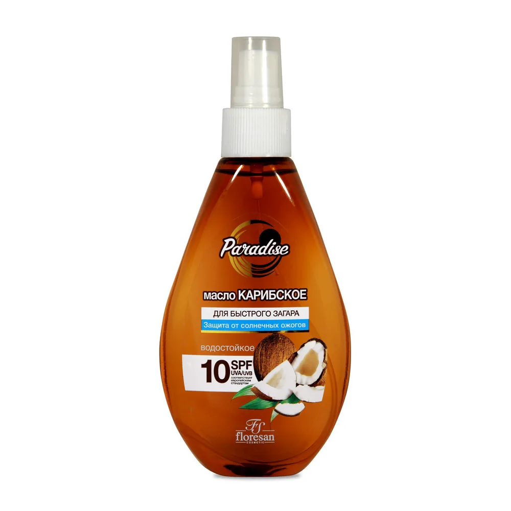 Floresan Caribbean Tanning Oil SPF 10 160 ml