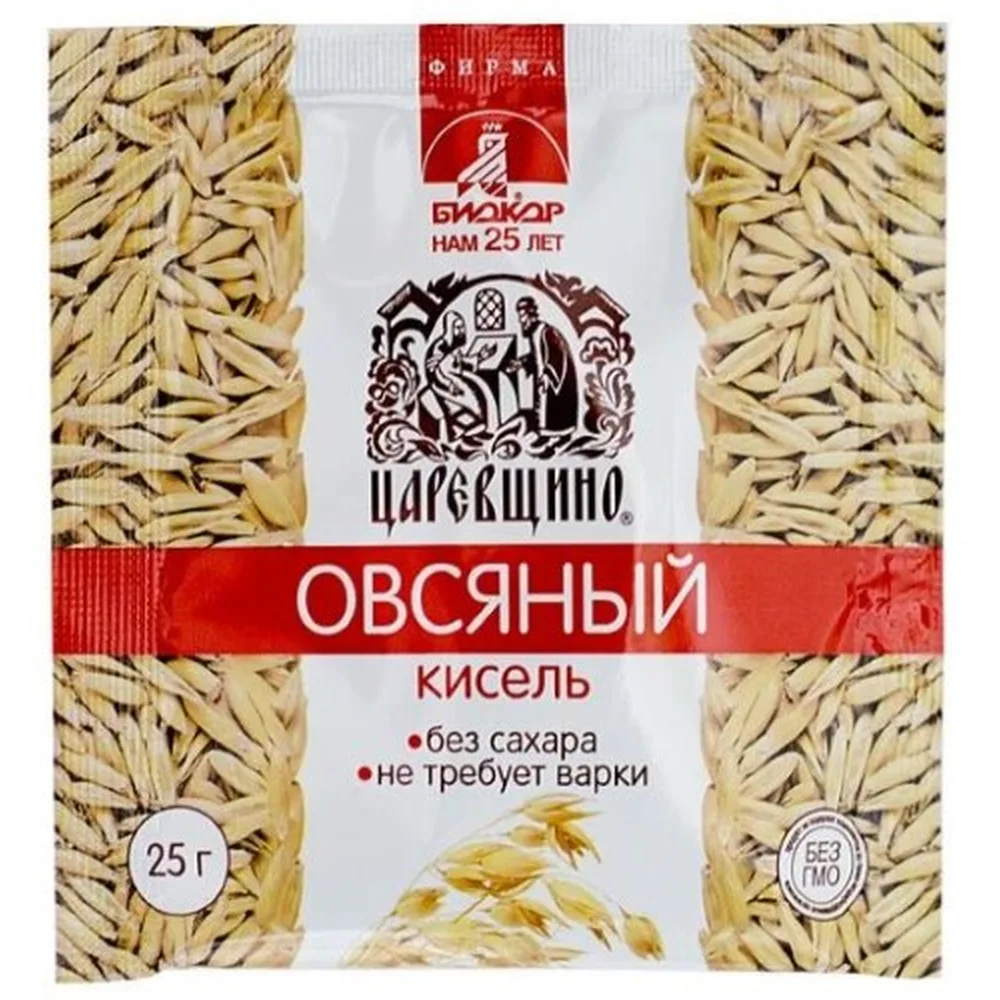 Oat Kissel Tsarevshchino 1 pc. package 25 g powder