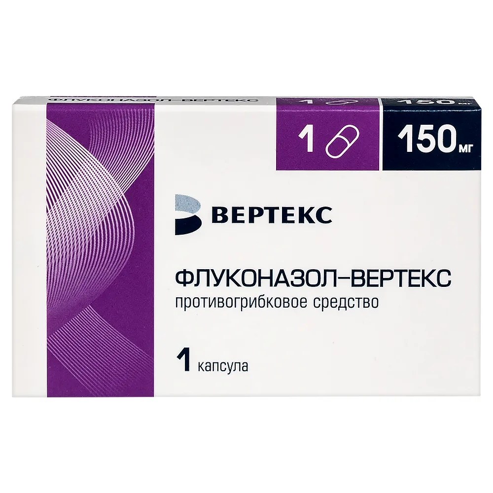 Fluconazole-Vertex 150 mg 1 pc. capsules