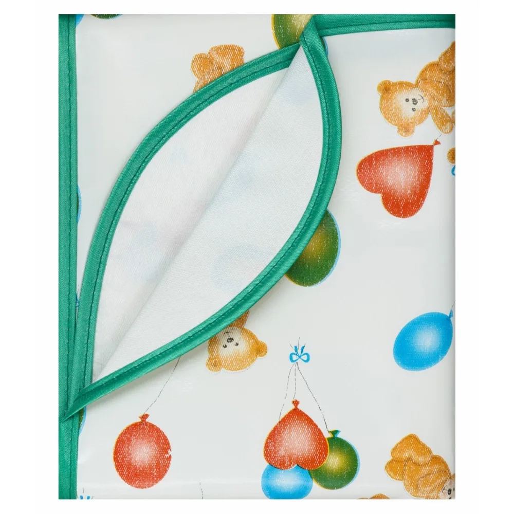 Colorful PVC Oilcloth Underlay 0.7x1.0 m Edged with Tape/Pattern/Article 0058