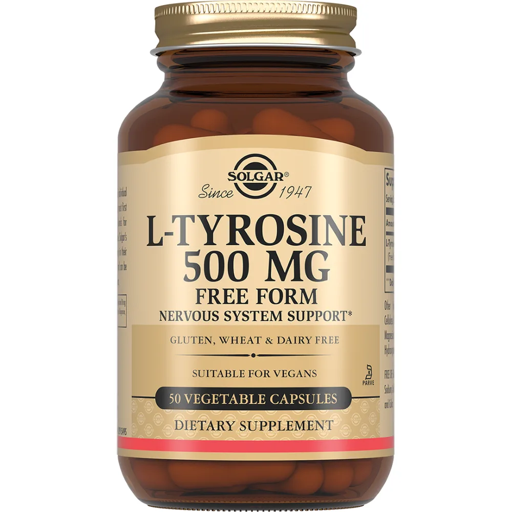 Solgar L-Tyrosine 500 mg 50 capsules 716 mg