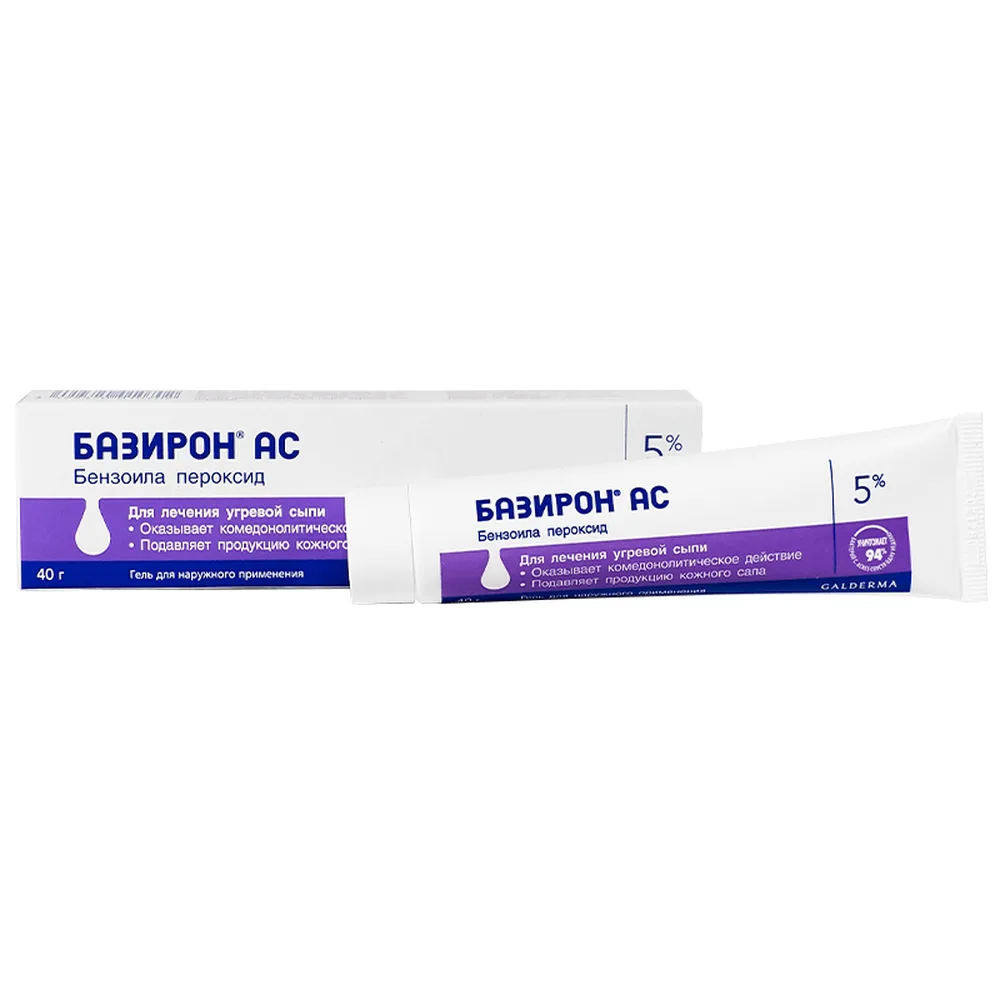 Benzoyl Peroxide 5% gel 40 g