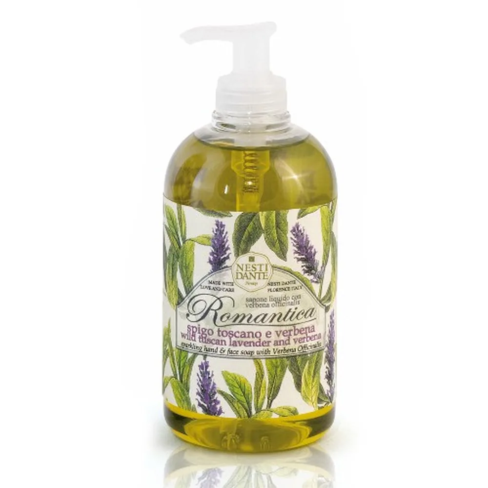 Nesti Dante Romantica Liquid Soap Wild Tuscan Lavender and Verbena 500 ml