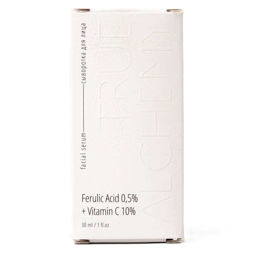 True Alchemy Face Serum Ferulic Acid 0.5% + Vitamin C 10% 30 ml