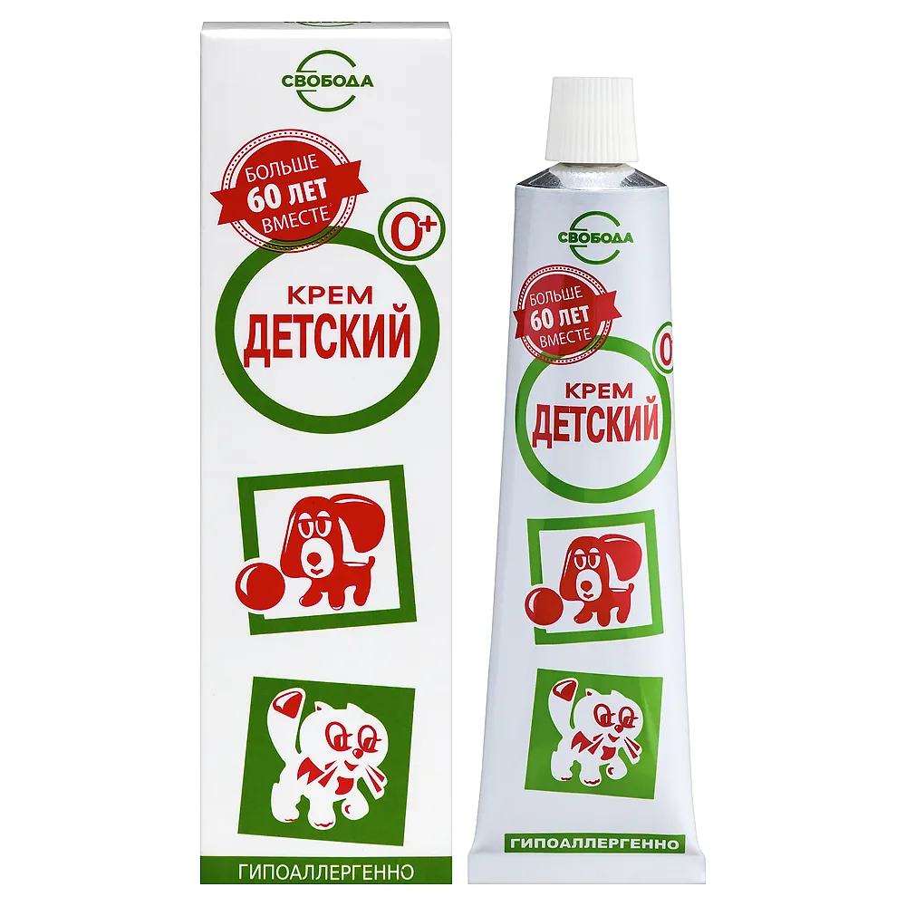 Children's cream 40 g/tube/in individual packaging