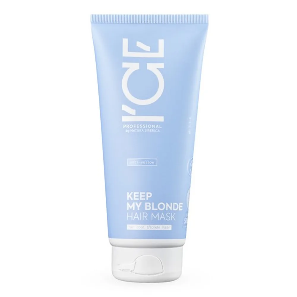 Natura Siberica Ice Professional Toning Mask for Light Hair 200 ml