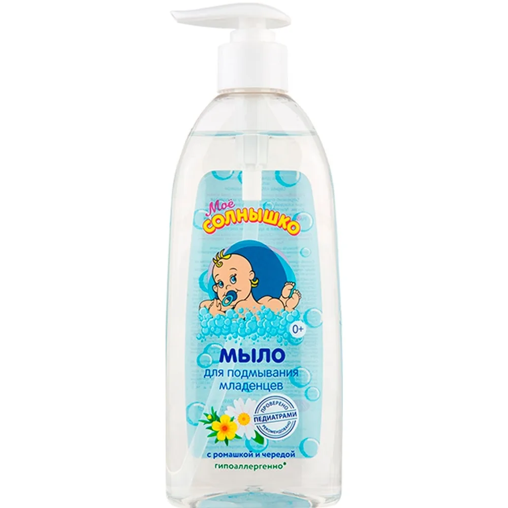 Moe Solnyshko Baby Cleansing Soap 400 ml/Pump