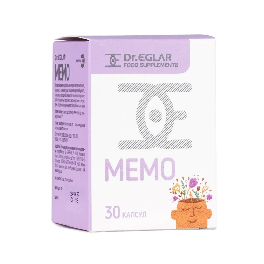 Doctor Eglar Memo N30 Caps 450mg