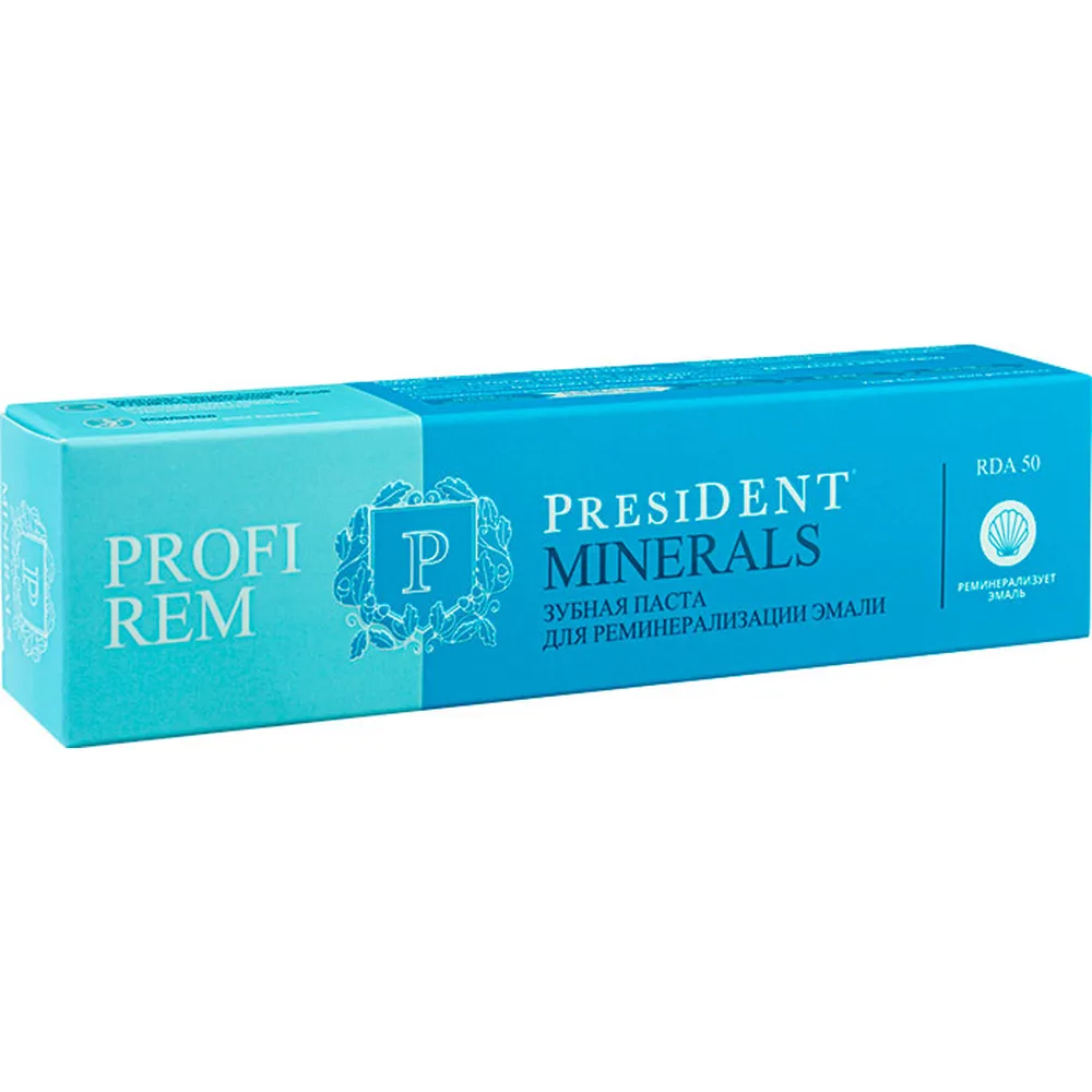 President Profi Rem Toothpaste Minerals 50 ml