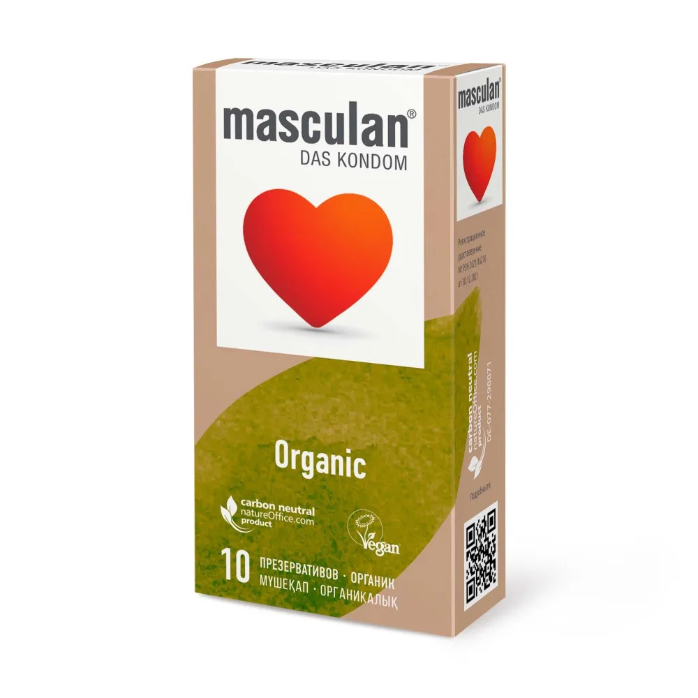 Masculan Organic Condoms 10 pcs.