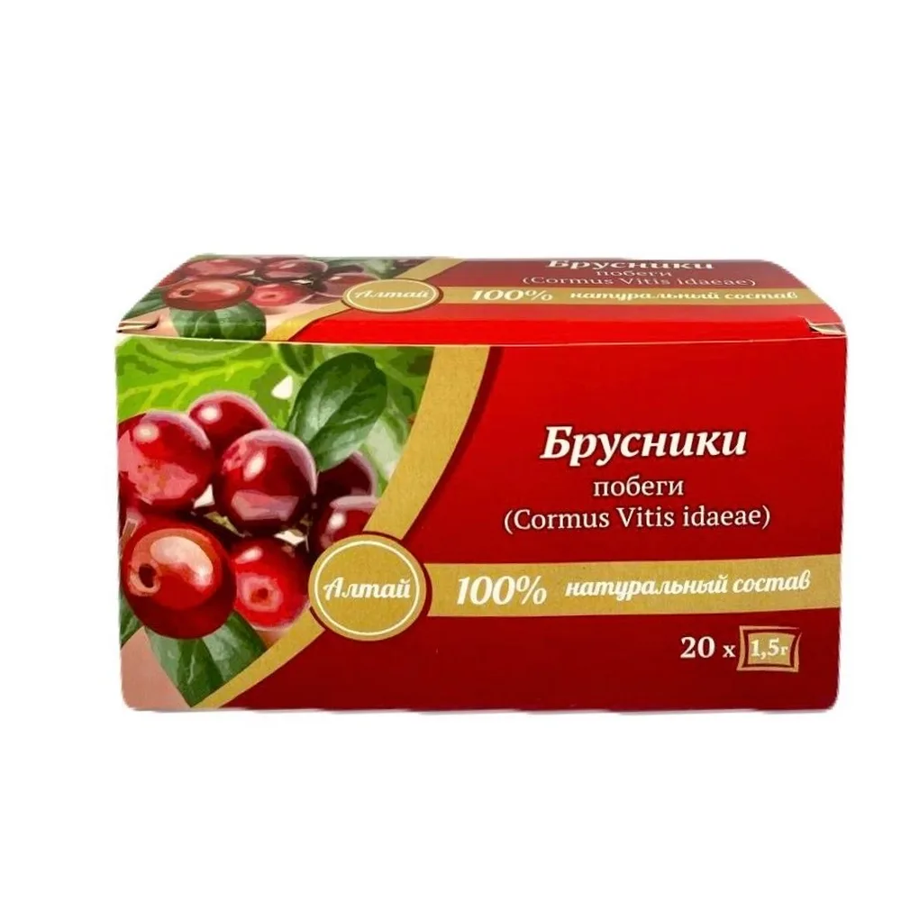 Lingonberry shoots Fito-Altai 20 pcs. filter bags weighing 1.5 g
