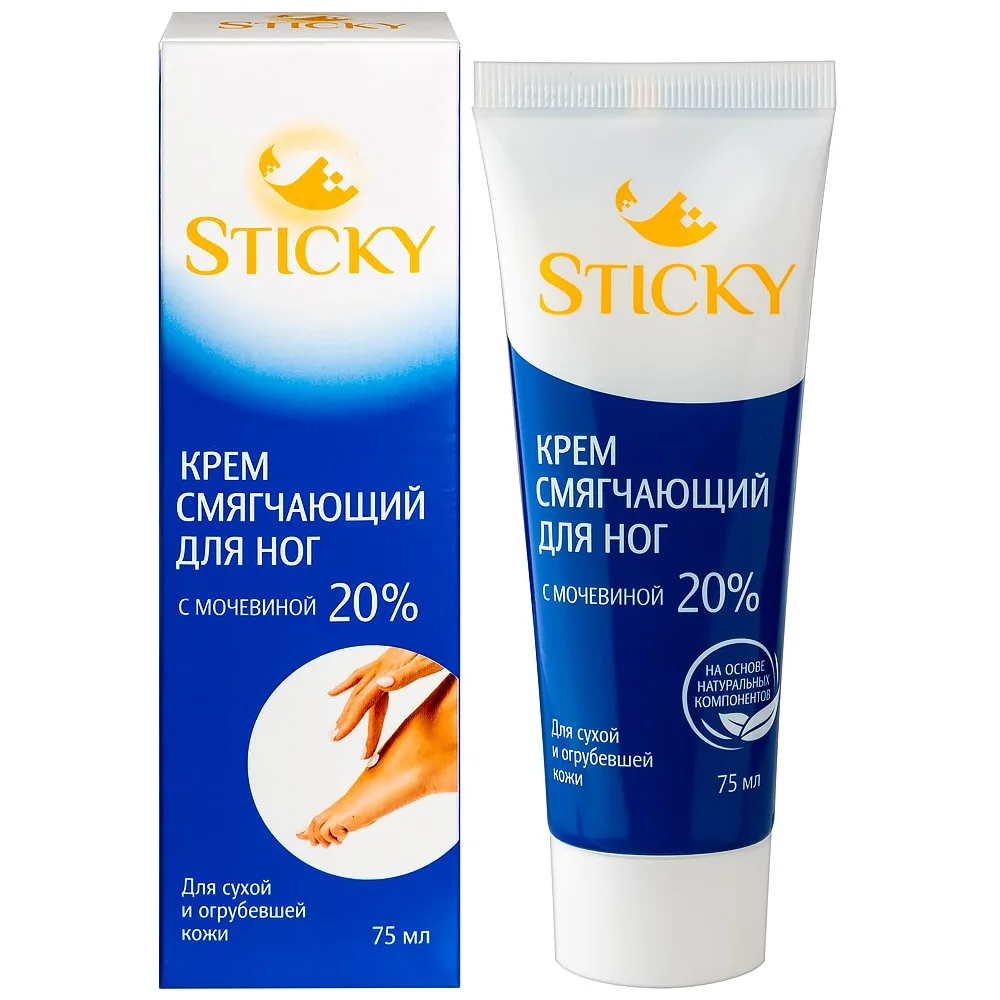 Sticky Urea Softening Cream for Feet 75 ml