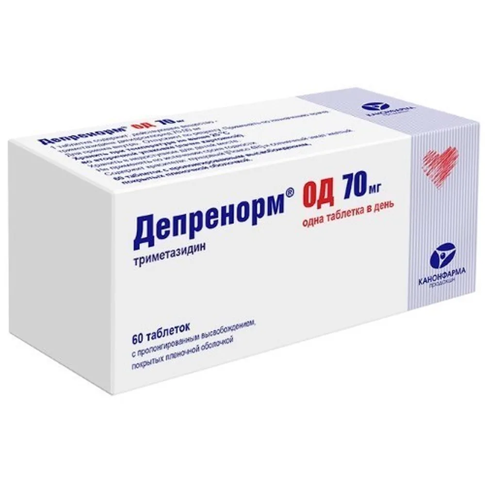 Deprenorm OD 70 mg 60 tablets prolonged-release film-coated