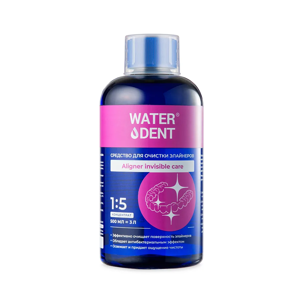 Waterdent Cleaner for Aligners 500 ml/Concentrate 1:5