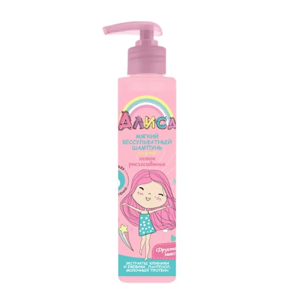 Alisa Soft Sulfate-Free Shampoo for Children Easy Combing 140 ml