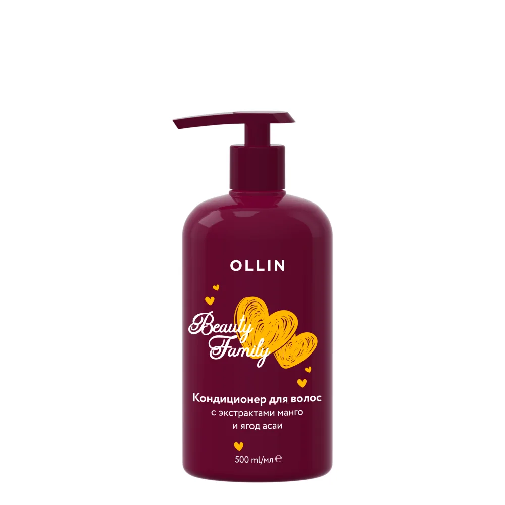 Ollin Beauty Family Hair Conditioner with Mango and Acai Berry Extracts 500 ml